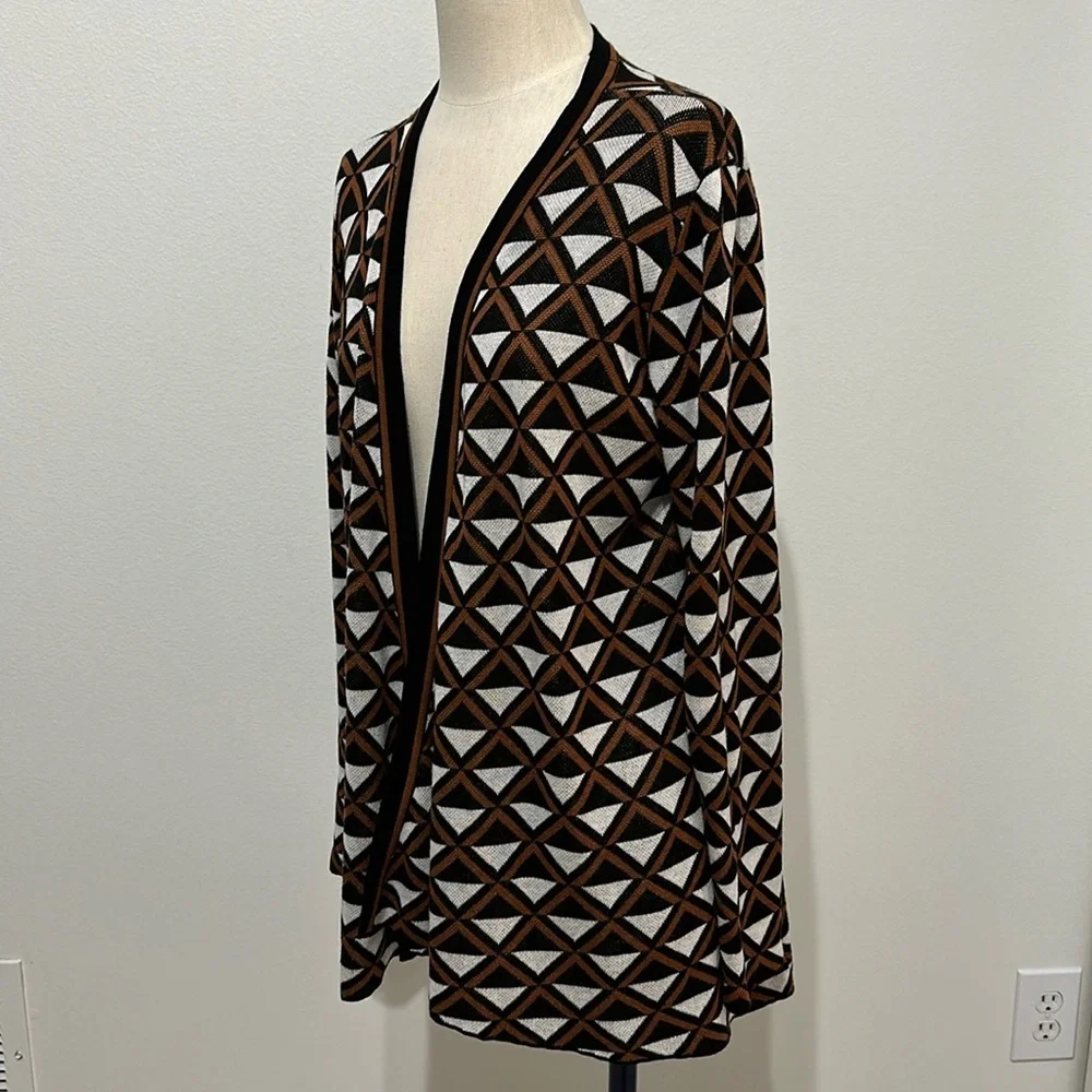 Belle by Belldini Geometric Print Sweater - L - Picture 3 of 10